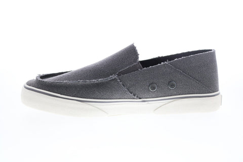 Lugz Bay GHMBAYC-0541 Mens Gray Canvas Slip On Lifestyle Sneakers Shoes