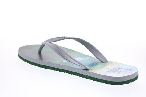Lugz Cayman Tarpon GHMCAYMAKR-0437 Mens Gray Flip-Flops Sandals Shoes