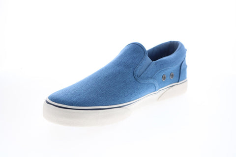 Lugz Pacific GHMPACIFC-456 Mens Blue Canvas Slip On Lifestyle Sneakers Shoes