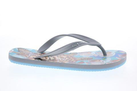 Lugz Cayman Tortuga GHWCAYMATR-0436 Womens Gray Flip-Flops Sandals Shoes
