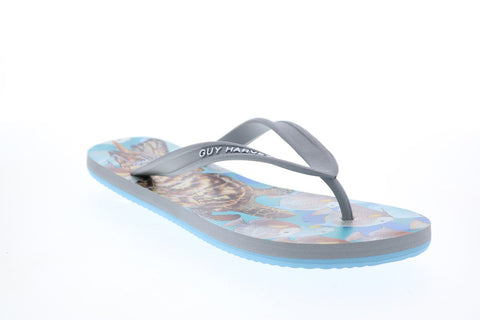 Lugz Cayman Tortuga GHWCAYMATR-0436 Womens Gray Flip-Flops Sandals Shoes