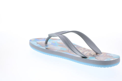 Lugz Cayman Tortuga GHWCAYMATR-0436 Womens Gray Flip-Flops Sandals Shoes