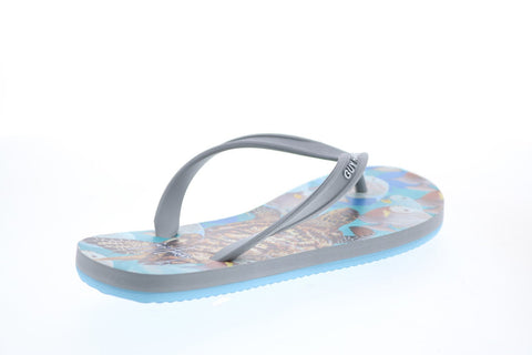 Lugz Cayman Tortuga GHWCAYMATR-0436 Womens Gray Flip-Flops Sandals Shoes