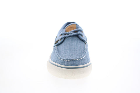 Lugz Gulf Linen GHWGULFT-436 Womens Blue Loafers & Slip ons Boat Shoes