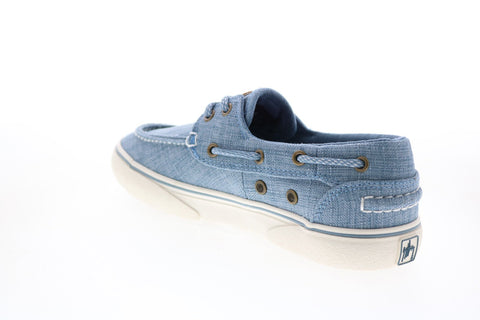 Lugz Gulf Linen GHWGULFT-436 Womens Blue Loafers & Slip ons Boat Shoes