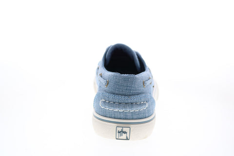 Lugz Gulf Linen GHWGULFT-436 Womens Blue Loafers & Slip ons Boat Shoes