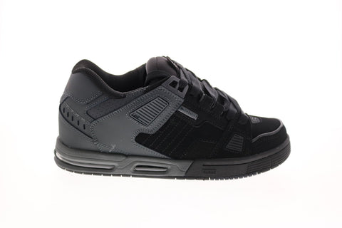 Globe Sabre GBSABR Mens Black Suede Skate Inspired Sneakers Shoes