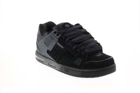 Globe Sabre GBSABR Mens Black Suede Skate Inspired Sneakers Shoes