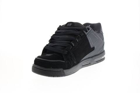 Globe Sabre GBSABR Mens Black Suede Skate Inspired Sneakers Shoes