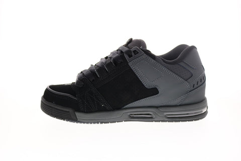 Globe Sabre GBSABR Mens Black Suede Skate Inspired Sneakers Shoes