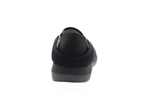 Earth Inc. Guru Womens Black Canvas Slip On Clogs Slippers Shoes