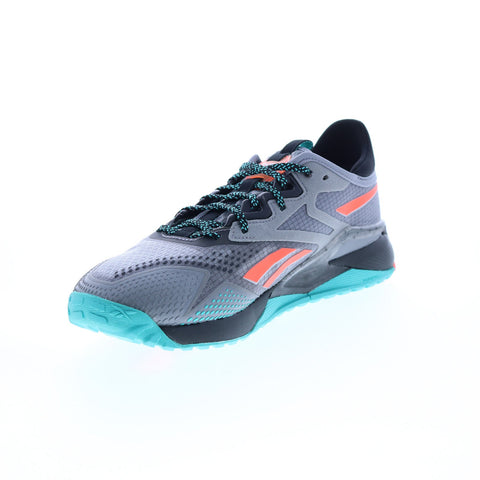 Reebok Nano X2 TR Adventure GY2117 Mens Gray Athletic Cross Training Shoes