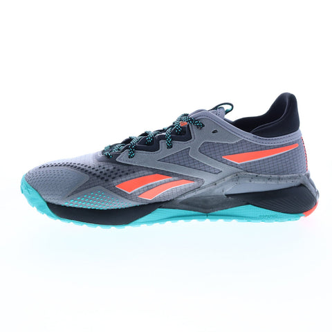 Reebok Nano X2 TR Adventure GY2117 Mens Gray Athletic Cross Training Shoes
