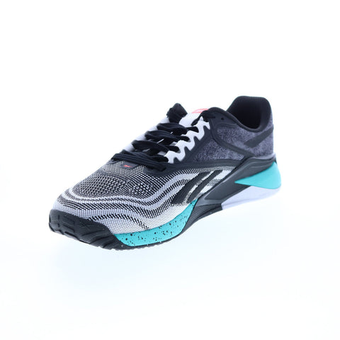 Reebok Nano X2 GY2292 Mens Black Canvas Lace Up Athletic Cross Training Shoes