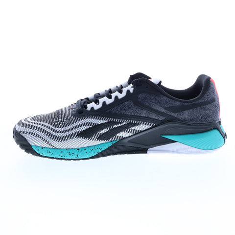 Reebok Nano X2 GY2292 Mens Black Canvas Athletic Cross Training Shoes