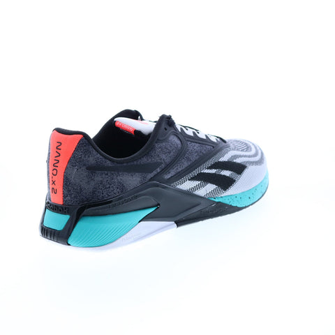 Reebok Nano X2 GY2292 Mens Black Canvas Athletic Cross Training Shoes