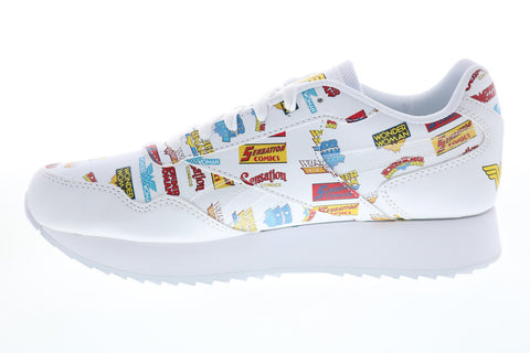 Reebok Classic Harman Ripple Double Wonder Woman Synthetic Sneakers Shoes
