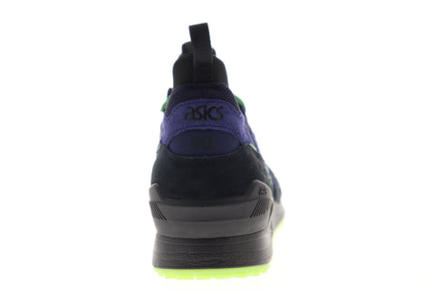 Asics Gel Lyte MT H7XUK-9058 Mens Black Mesh Suede Low Top Sneakers Shoes