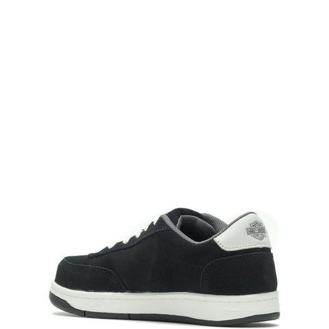 Harley-Davidson Static Steel Toe D93027 Mens Black Athletic Work Shoes