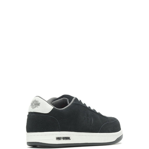 Harley-Davidson Static Steel Toe D93027 Mens Black Athletic Work Shoes