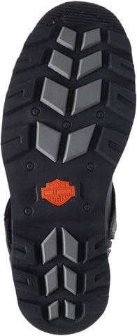 Harley-Davidson Richton D93511 Mens Black Leather Motorcycle Boots