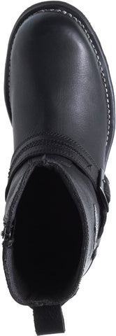Harley-Davidson Richton D93511 Mens Black Leather Motorcycle Boots