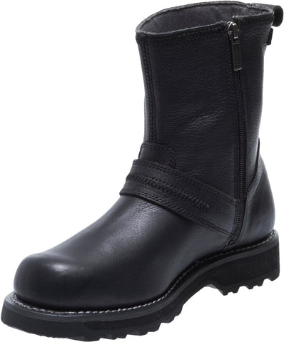 Harley-Davidson Richton D93511 Mens Black Leather Motorcycle Boots