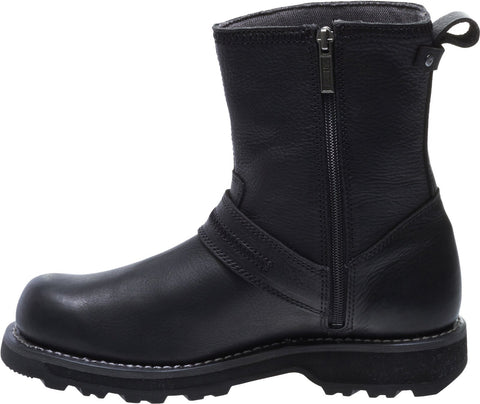 Harley-Davidson Richton D93511 Mens Black Leather Motorcycle Boots