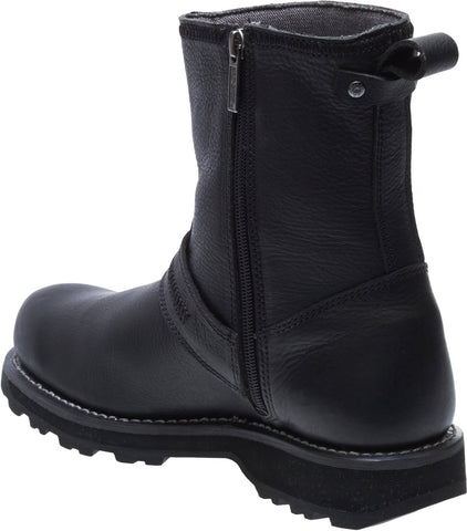 Harley-Davidson Richton D93511 Mens Black Leather Motorcycle Boots
