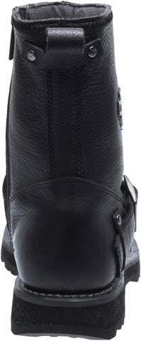 Harley-Davidson Richton D93511 Mens Black Leather Motorcycle Boots