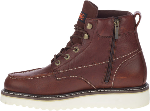 Harley-Davidson Palmerton D93690 Mens Brown Leather Motorcycle Boots