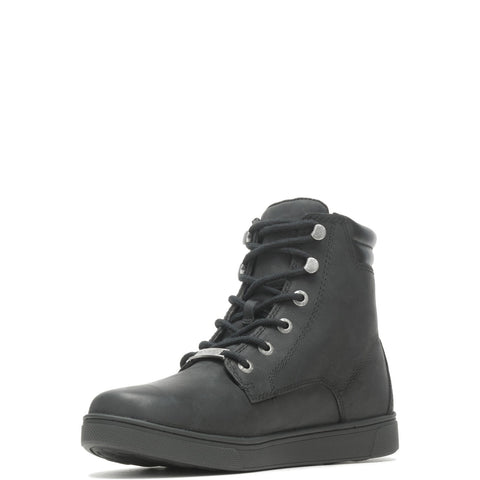 Harley-Davidson Watkins Lace D93758 Mens Black Leather Lifestyle Sneakers Shoes