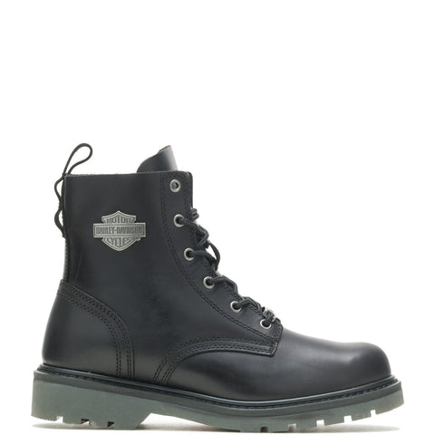 Harley-Davidson Asherton 5" Lace D93781 Mens Black Leather Motorcycle Boots