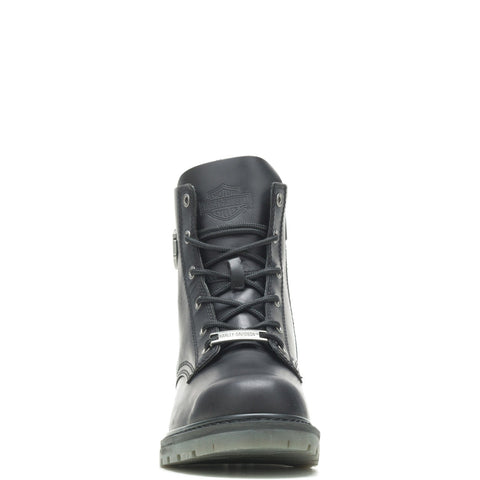 Harley-Davidson Asherton 5" Lace D93781 Mens Black Leather Motorcycle Boots