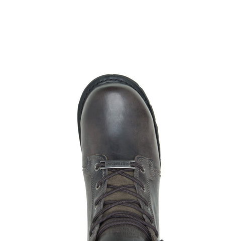 Harley-Davidson Pearson 5" Lace D93794 Mens Gray Leather Motorcycle Boots