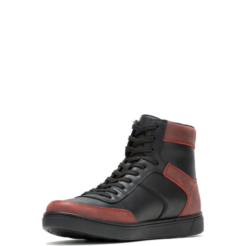 Harley-Davidson Grady D93856 Mens Black Leather Lifestyle Sneakers Shoes