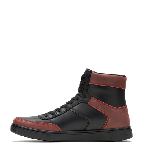 Harley-Davidson Grady D93856 Mens Black Leather Lifestyle Sneakers Shoes