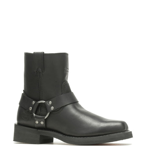 Harley-Davidson El Paso D94422 Mens Black Leather Motorcycle Boots
