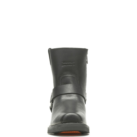 Harley-Davidson El Paso D94422 Mens Black Leather Wide Motorcycle Boots