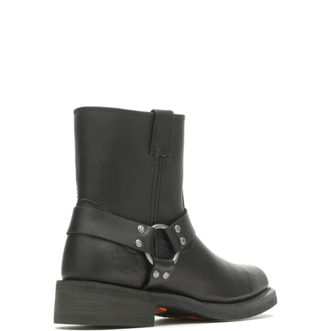 Harley-Davidson El Paso D94422 Mens Black Leather Motorcycle Boots