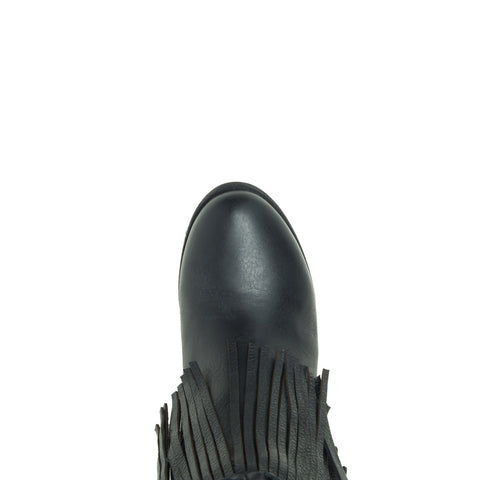 Harley-Davidson Retta D83985 Womens Black Leather Ankle & Booties Boots