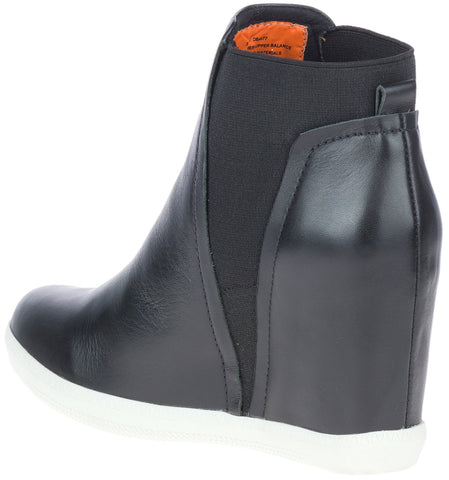 Harley-Davidson Parkdale Slip On D84677 Womens Black Ankle & Booties Boots