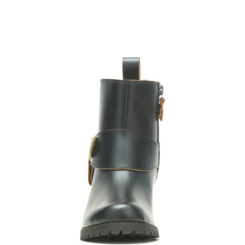 Harley-Davidson Lalanne Harness D84686 Womens Black Leather Motorcycle Boots