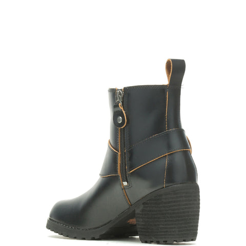 Harley-Davidson Lalanne Harness D84686 Womens Black Leather Motorcycle Boots