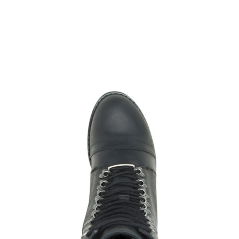 Harley-Davidson Seneca 7" Lace Up D84701 Womens Black Motorcycle Boots