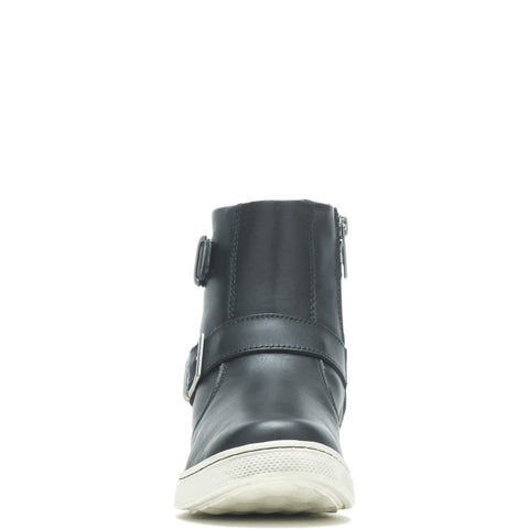 Harley-Davidson Bateman Engineer D84708 Womens Black Leather Motorcycle Boots