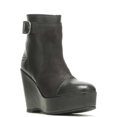 Harley-Davidson Celina 5" Wedge D84731 Womens Black Ankle & Booties Boots