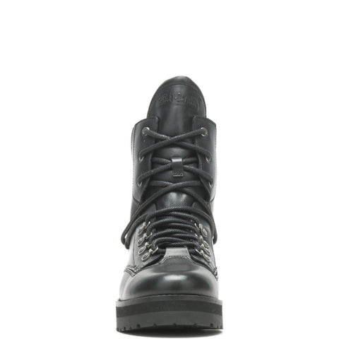 Harley-Davidson Aldrin 6" Lace D84756 Womens Black Leather Motorcycle Boots