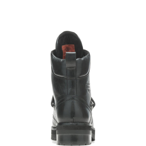 Harley-Davidson Aldrin 6" Lace D84756 Womens Black Leather Motorcycle Boots