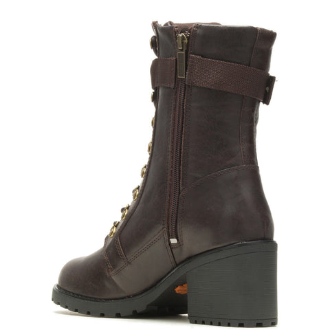 Harley-Davidson Marinda 9" Lace D84763 Womens Brown Leather Motorcycle Boots